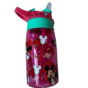 Disney Pink and Green Mickey Mouse Kids Bottle